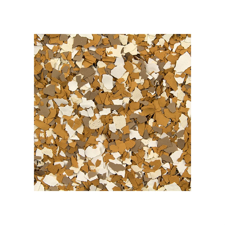 Paint Chips - Burnt Orange - 12 Lb.