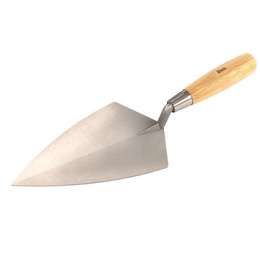 Brick Trowel - Econo Philadelphia, 10-inch Wood Handle (Bon 48-114)