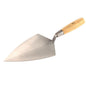 Econo Philadelphia Brick Trowel with Wood Handle - 10"
