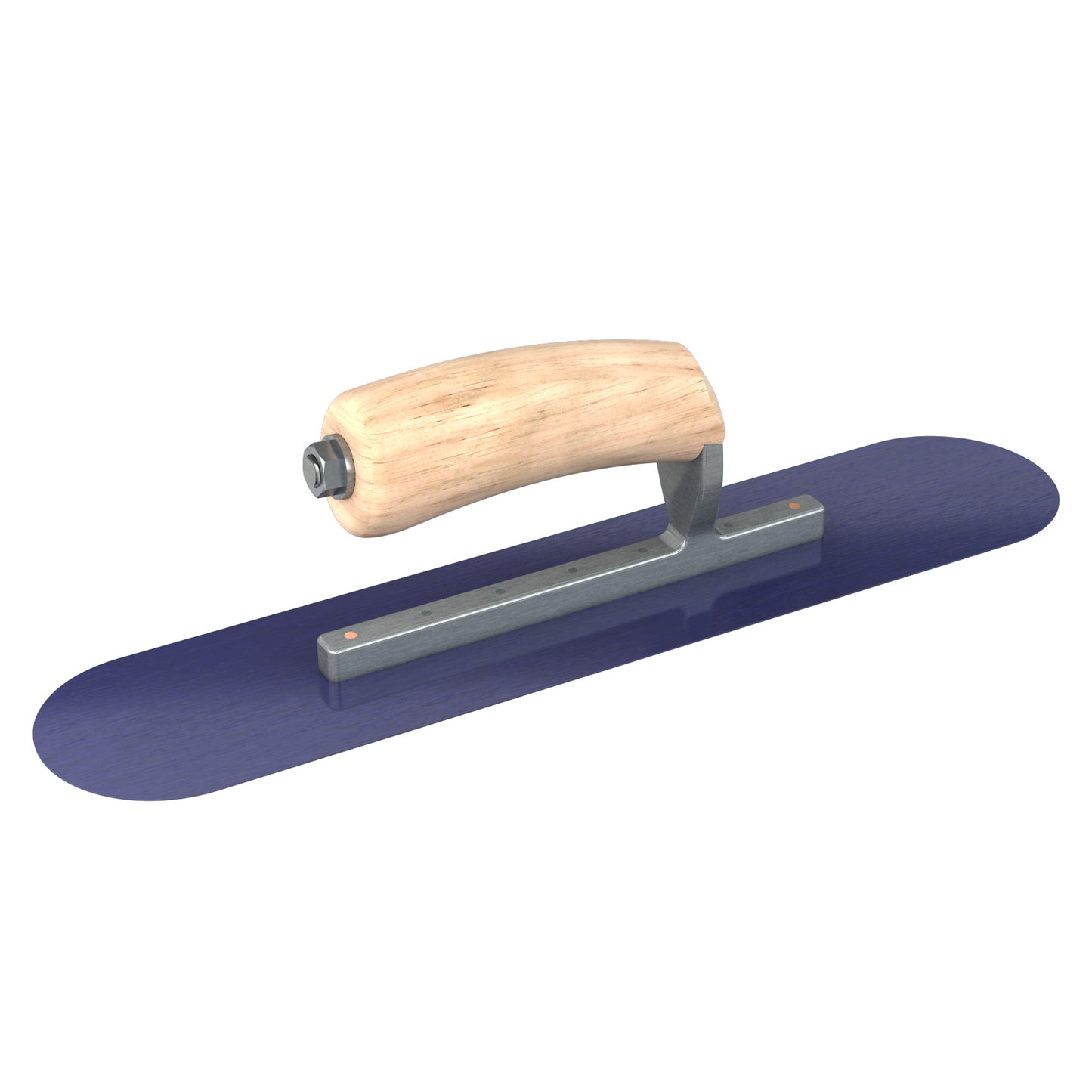 Pool Trowel - Blue Steel - 14-inch x 3-inch - Wood (Bon 66-163)