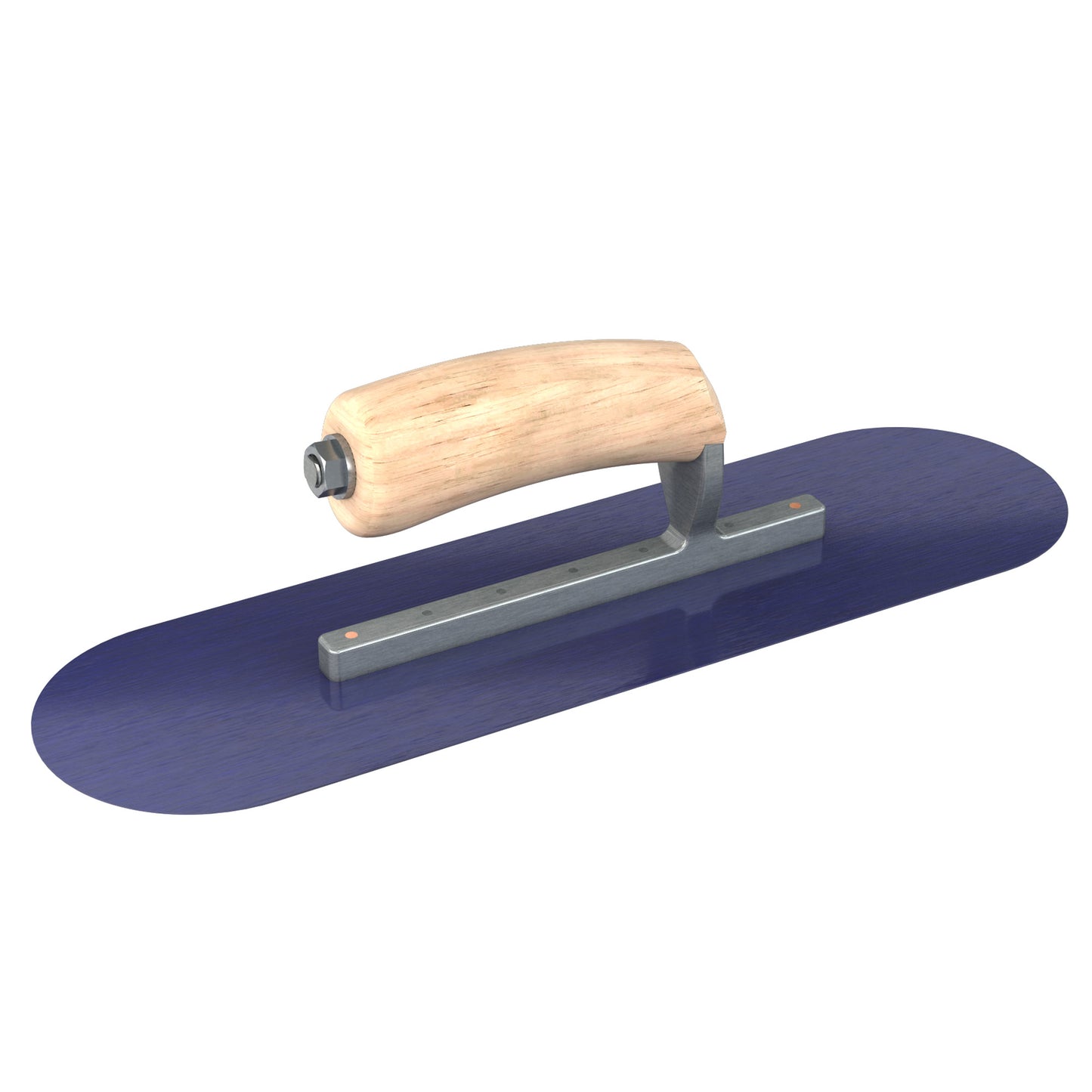 Pool Trowel - Blue Steel - 14-inch x 4-inch - Wood (Bon 66-164)