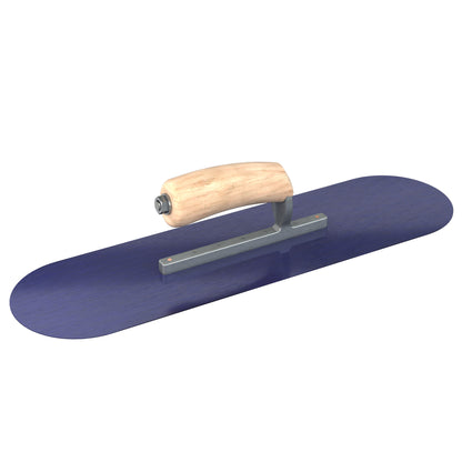 Pool Trowel - Blue Steel - 18-inch x 5-inch - Wood (Bon 66-168)