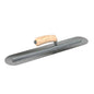 Bon Steel City Finishing Trowel with Camel Back Wood Handle - Round End