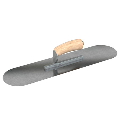 Pool Trowel - Carbon Steel - 20 in. x 5 in. - Wood (Bon 66-211)