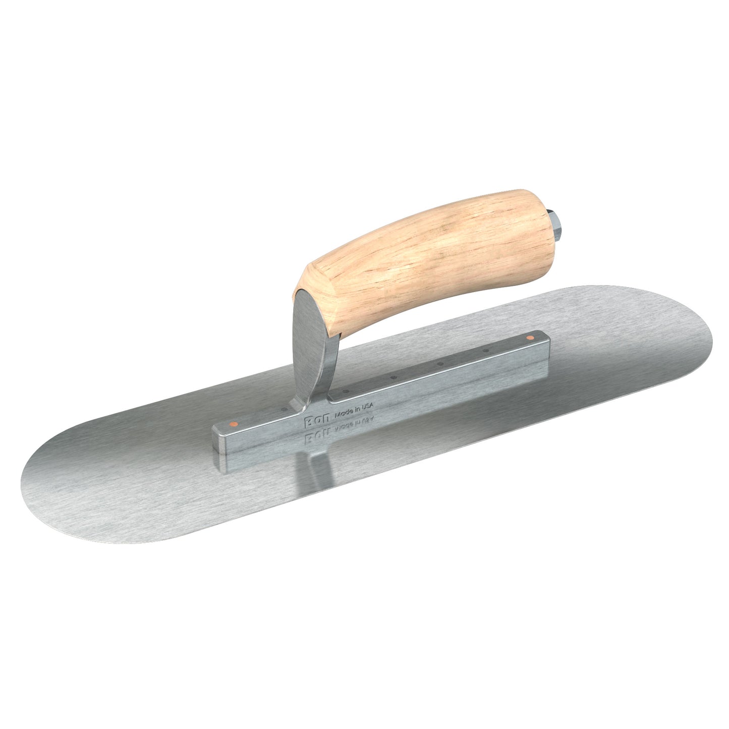 Pool Trowel - Razor Stainless - 14-inch x 4-inch - Wood (Bon 66-277)