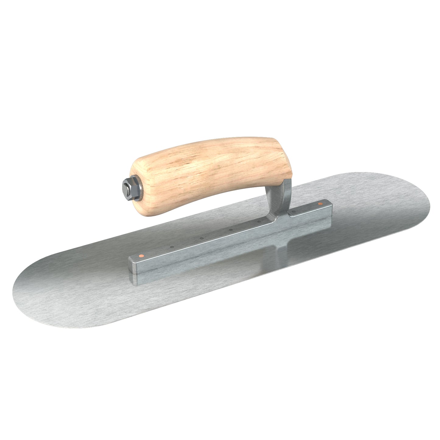 Pool Trowel - Razor Stainless - 14-inch x 4-inch - Wood (Bon 66-277)