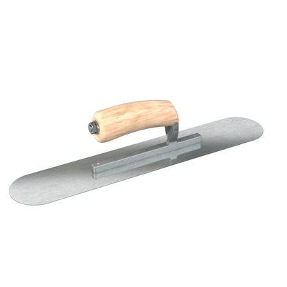 Pool Trowel - Razor Stainless - 16-inch x 3-inch - Wood Handle (Bon 66-278)