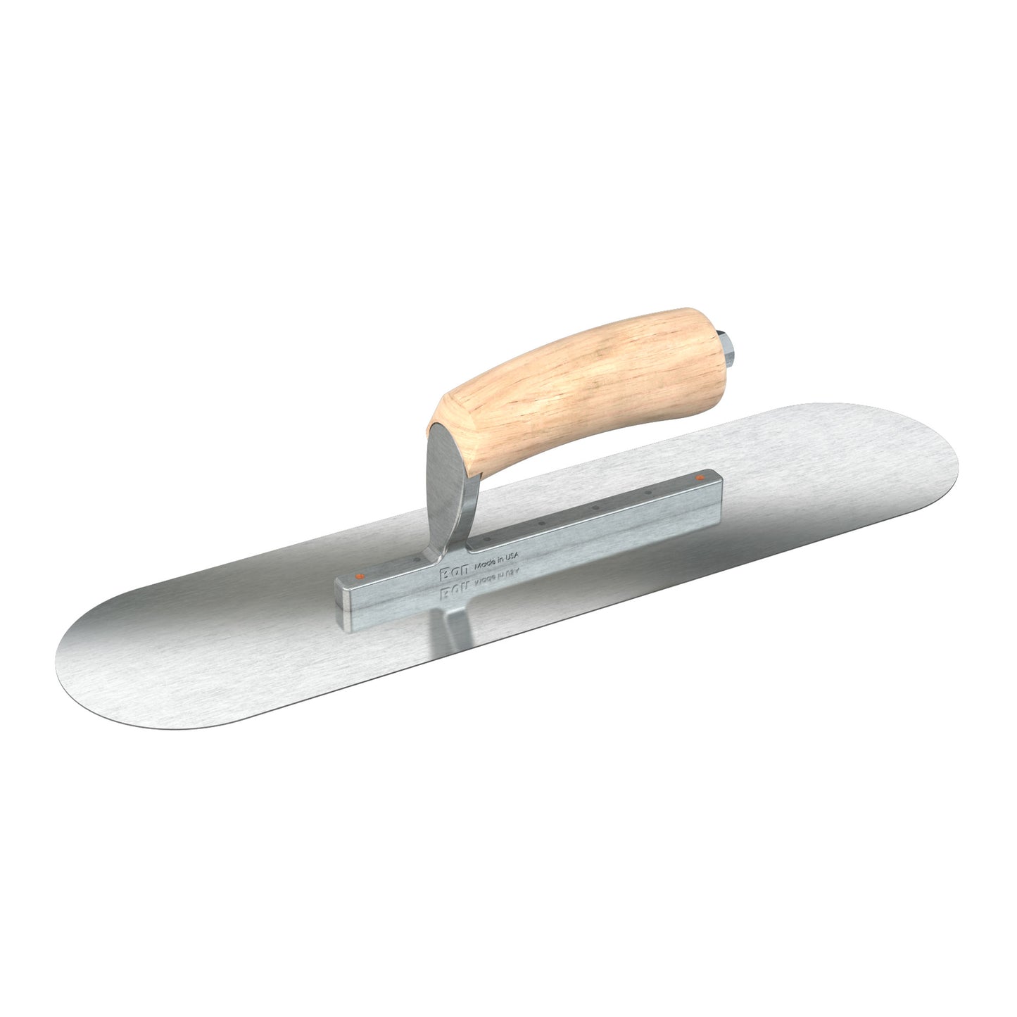 Pool Trowel - Razor Stainless - 16-inch x 4-inch - Wood (Bon 66-279)