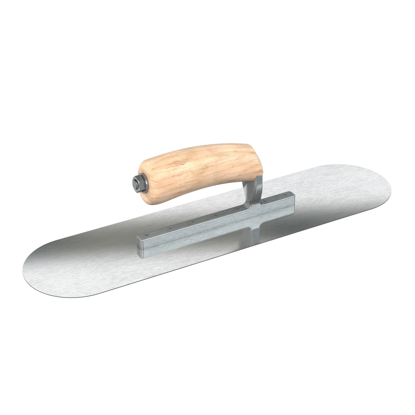 Pool Trowel - Razor Stainless - 16-inch x 4-inch - Wood (Bon 66-279)