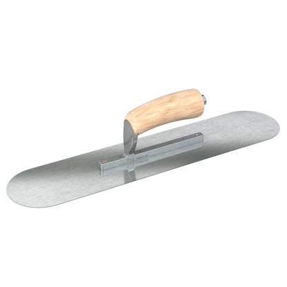 Pool Trowel - Razor Stainless - 18-inch x 4-inch - Wood (Bon 66-281)