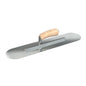 Bon Steel City Razor Stainless Steel Pool Trowel with Camel Back Wood Handle