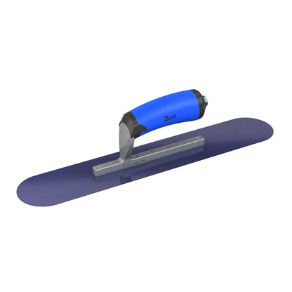 Pool Trowel - Blue Steel - 16-inch x 3-inch - Comfort Grip (Bon 67-165)