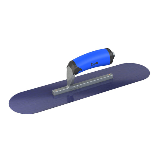 Pool Trowel - Blue Steel - 16-inch x 4-inch - Comfort Grip (Bon 67-166)