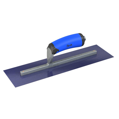 Finish Trowel - Square - Blue Steel - 14-inch x 4-inch - Comfort Grip (Bon 67-178)