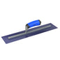 Finish Trowel - Square - Blue Steel - 18-inch x 4-inch - Comfort Grip (Bon 67-182)