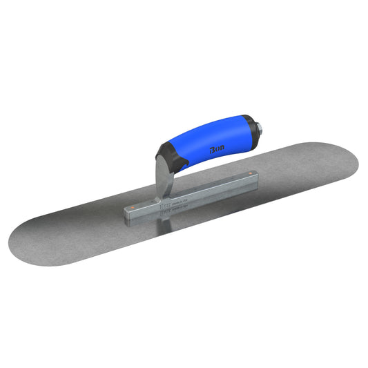 Pool Trowel - Carbon Steel - 18 in. x 4 in. - Comfort Grip (Bon 67-209)