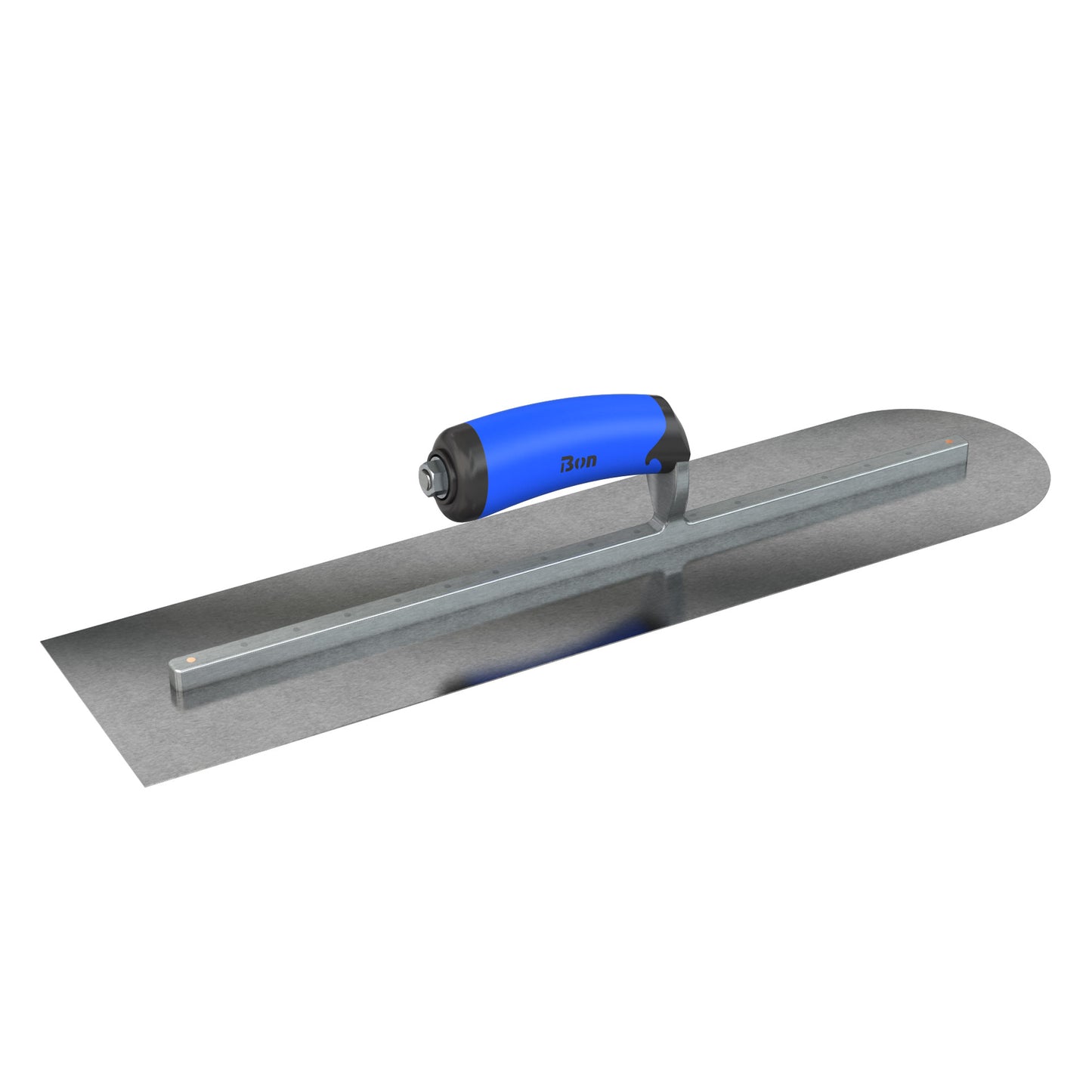 Finish Trowel - Square/Round End - Carbon Steel - 20 in. x 5 in. - Comfort Grip (Bon 67-264)