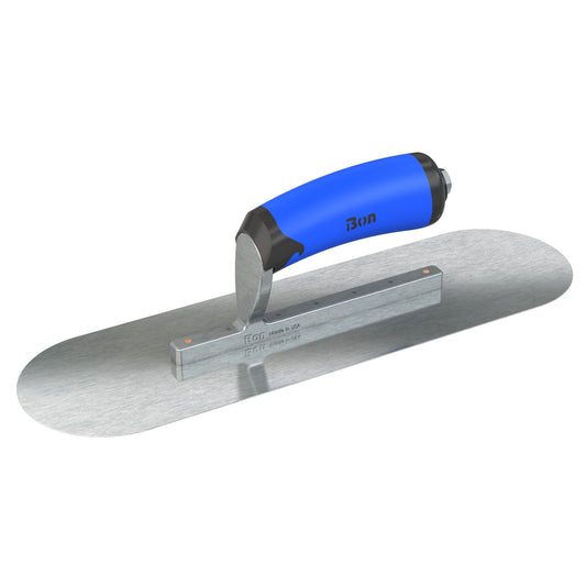 Pool Trowel - Razor Stainless - 14-inch x 4-inch - Comfort Grip (Bon 67-277)