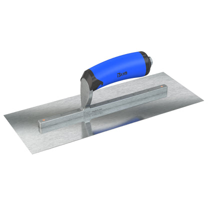 Finish Trowel - Square - Razor Stainless - 13-inch x 5-inch - Comfort Grip (Bon 67-308)