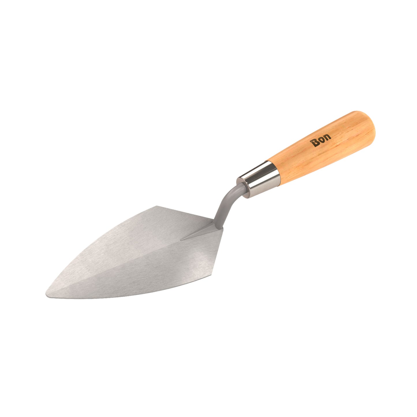 Pointing Trowel - Stainless Steel - 5 1/2-inch x 2 3/4-inch - Wood Handle (Bon 70-112)