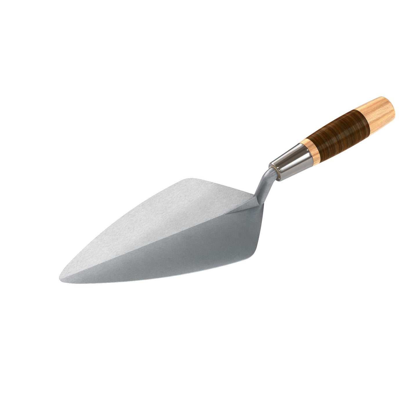 Brick Trowel - Carbon Steel - Narrow London - 9 1/2-inch - L Handle (Bon 72-225)