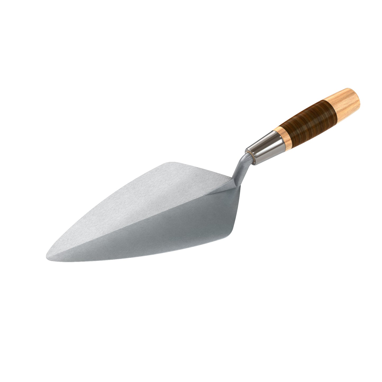 Brick Trowel - Carbon Steel - Narrow London - 10-inch - L Handle (Bon 72-235)