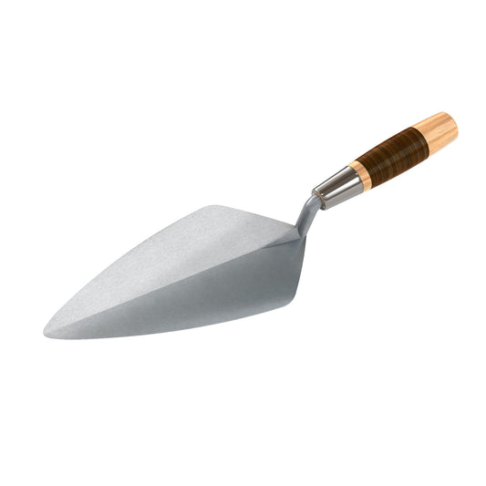 Brick Trowel - Carbon Steel - Narrow London - 10 1/2-inch - L Handle (Bon 72-245)