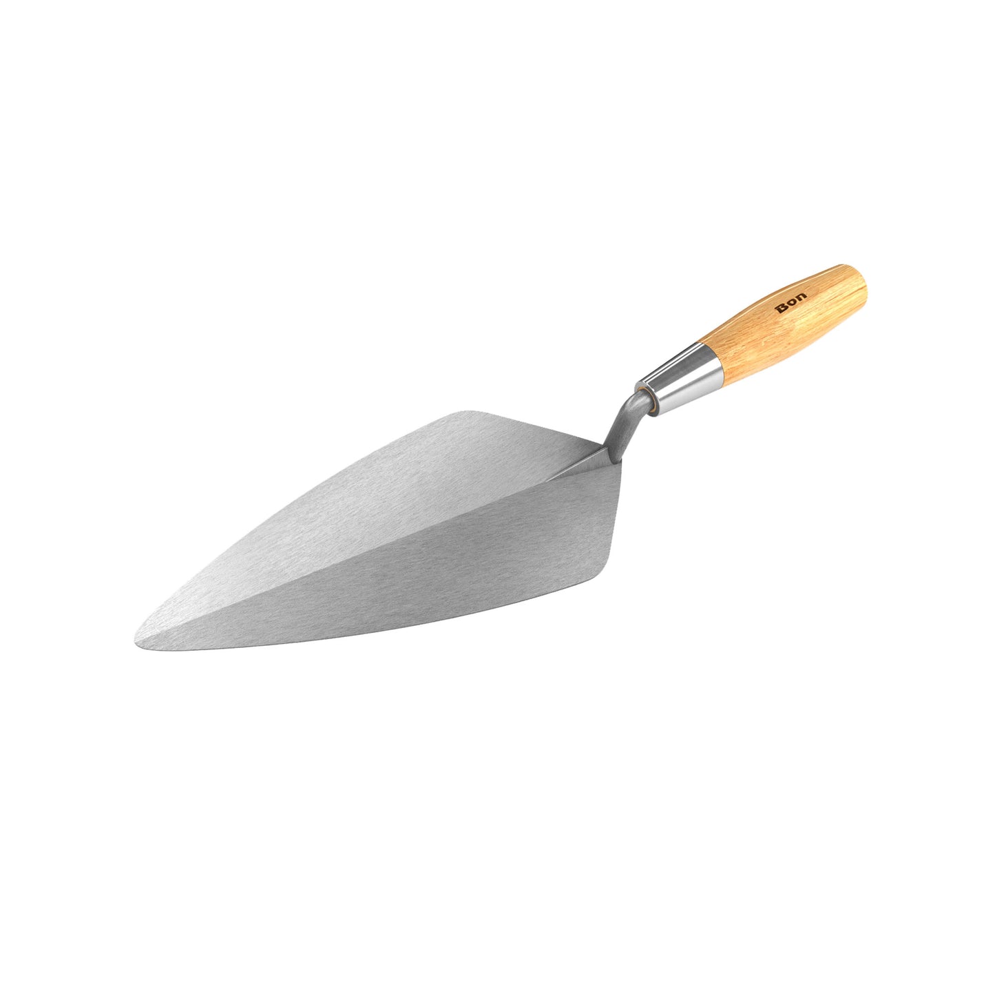 Brick Trowel - Carbon Steel - Narrow London - 11-inch - Wood Handle (Bon 72-252)