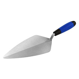 Brick Trowel - Carbon Steel Narrow London 9 1/2" Comfort Grip Handle