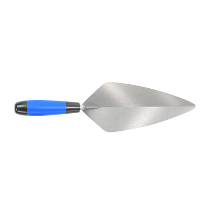 Brick Trowel - Carbon Steel - Narrow London - 11-inch - Comfort Grip Handle (Bon 72-259)