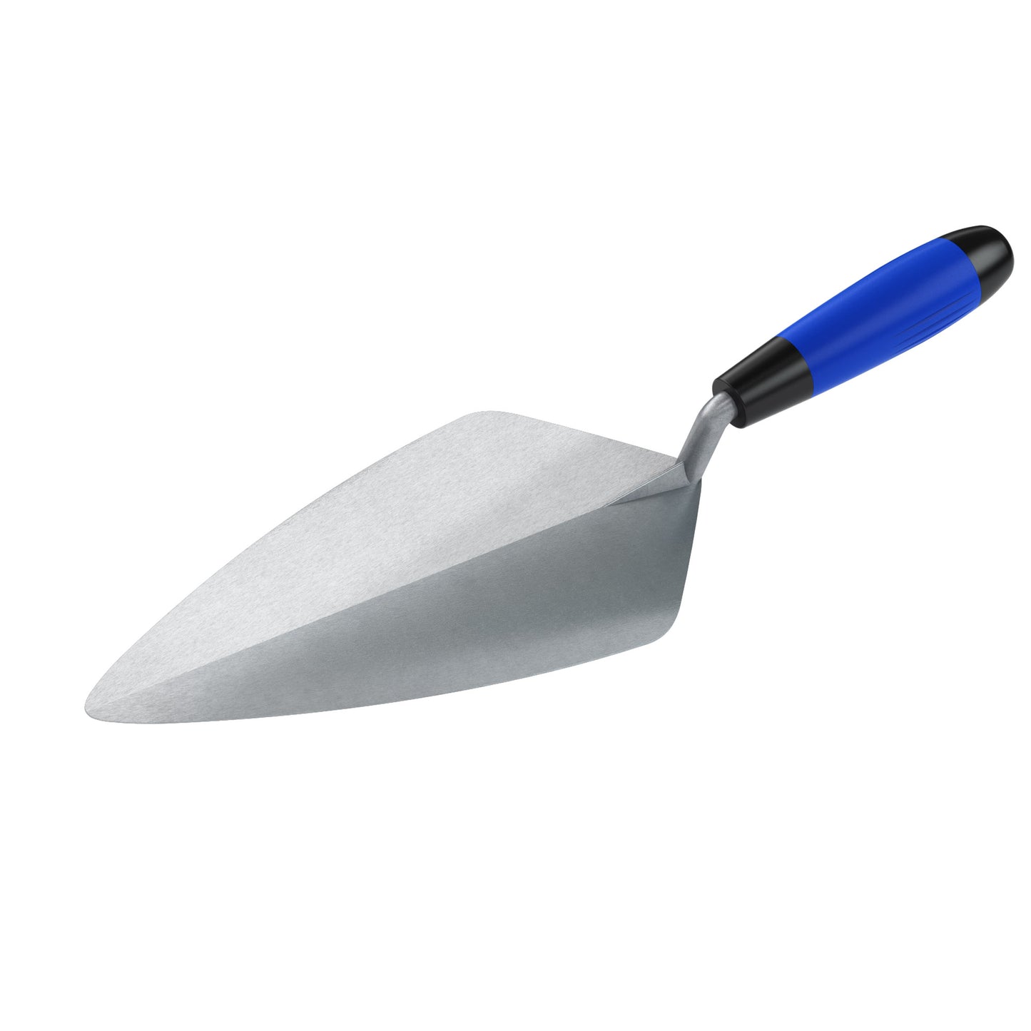 Brick Trowel - Carbon Steel - Narrow London - 12-inch - Comfort Grip Handle (Bon 72-279)