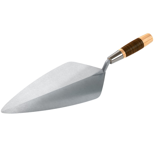 Brick Trowel - Carbon Steel - Narrow London - 13-inch - L Handle (Bon 72-295)