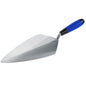 Brick Trowel - Carbon Steel - Narrow London - 13-inch - Comfort Grip Handle (Bon 72-299)