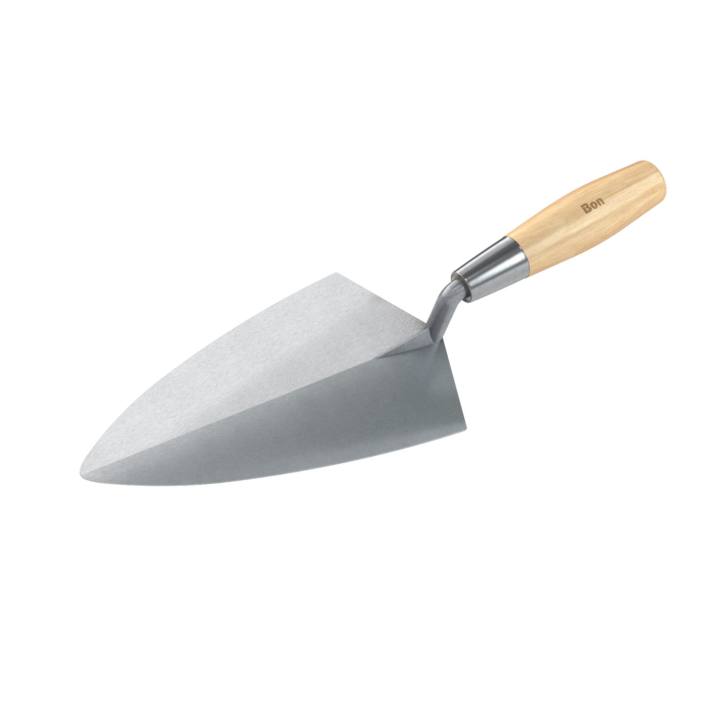 Brick Trowel - Carbon Steel Philadelphia 10-inch Wood Handle (Bon 72-332)