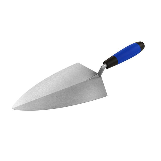 Philadelphia Pro Brick Trowel with Comfort Grip Handle - Carbon Steel