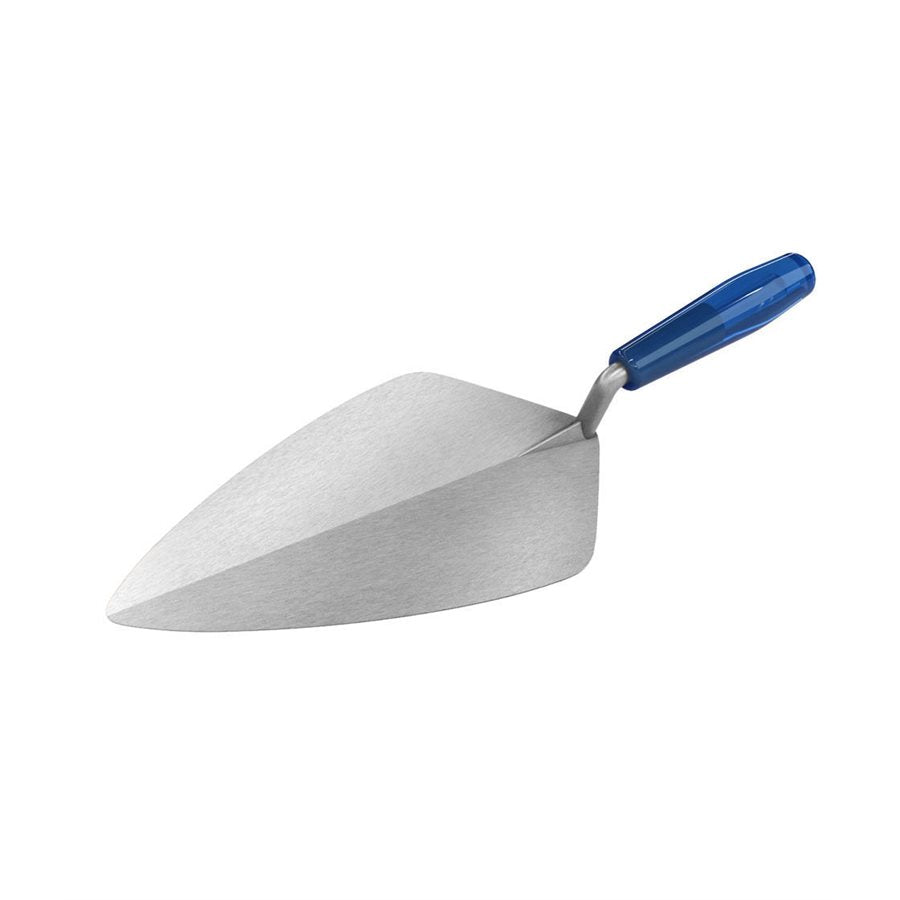 Wide London Pro Brick Trowel with Plastic Handle - Carbon Steel