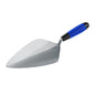 Brick Trowel - Carbon Steel - Wide London - 11-inch - Comfort Grip Handle (Bon 72-459)