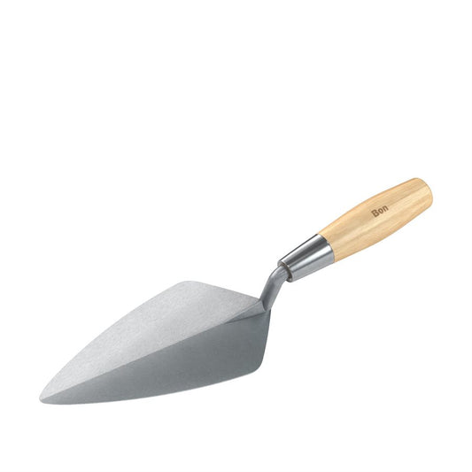 Narrow London Brick Trowel with Wood Handle - Forged Steel