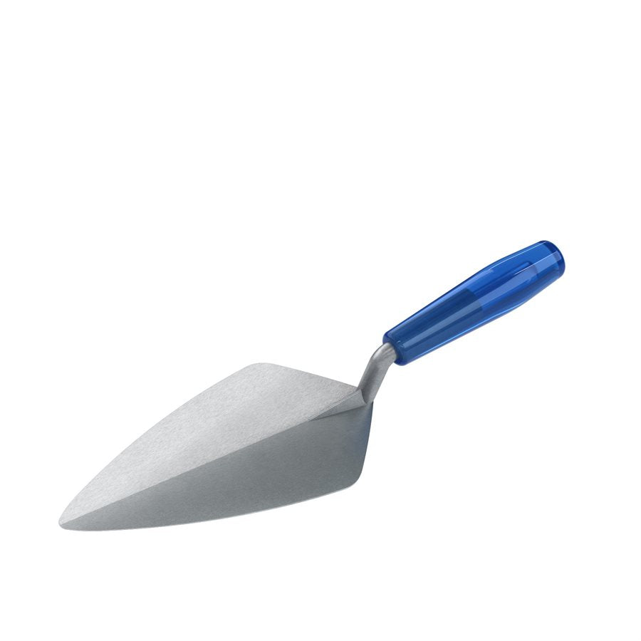 Narrow London Brick Trowel with Plastic Handle - Forged Steel