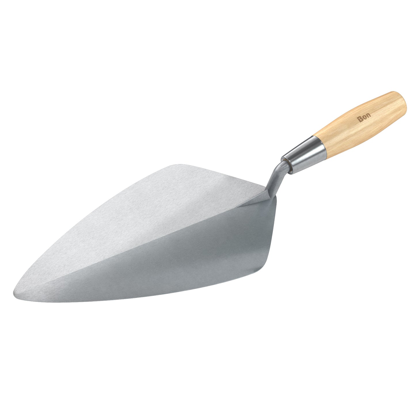 Brick Trowel - Forged - 12-inch - Wide London - Wood Handle (Bon 72-622)