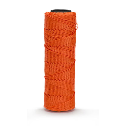 Bon® EZC Twisted Neon Nylon Line - 350' Neon Orange