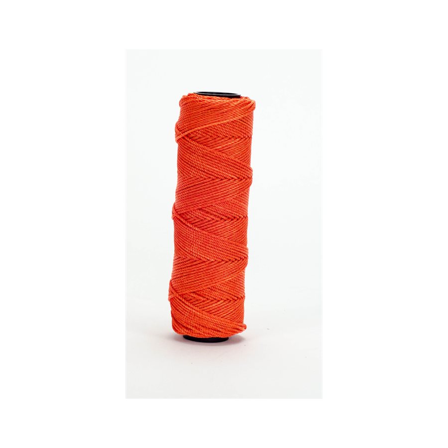 Bon® Cuerda trenzada de nailon EZC - 76,2 m - Naranja neón