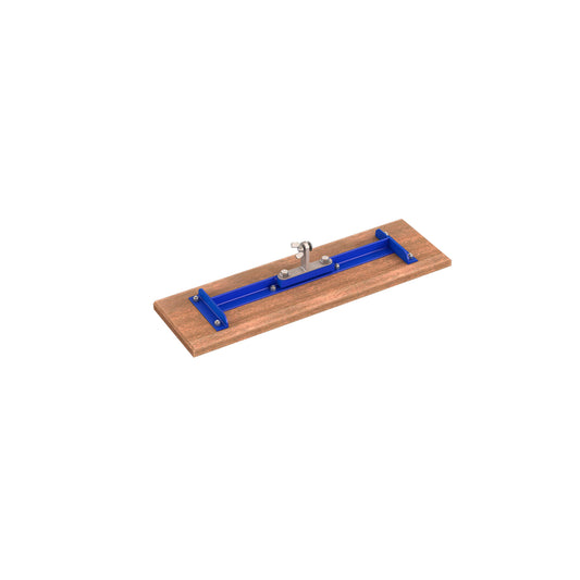 Bull Float - Wood - 24-inch x 7 1/4-inch - Square End - With 22-269 Bracket (Bon 82-136)