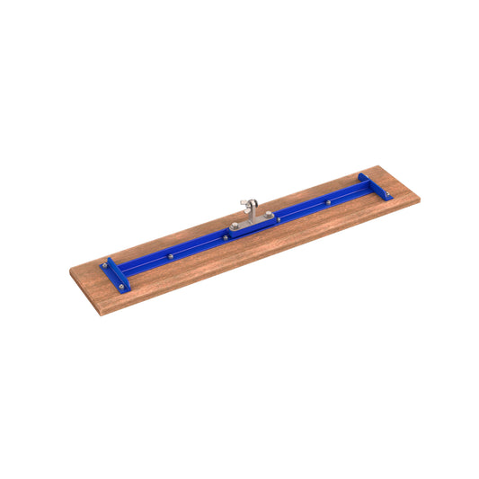 Bull Float - Wood - 36-inch x 7 1/4-inch - Square End - With 22-269 Bracket (Bon 82-137)