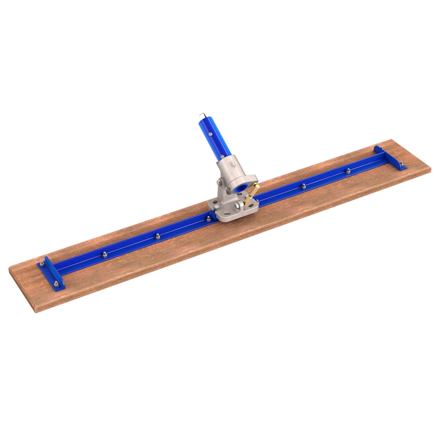 Bull Float - Wood - 48-inch x 7 1/4-inch - Square End - With Rock/Roll Bracket (Bon 82-149)