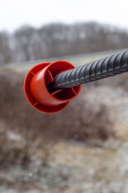 Tapa para varilla de refuerzo - Para varilla de refuerzo de 3/8" a 1" (200/caja)