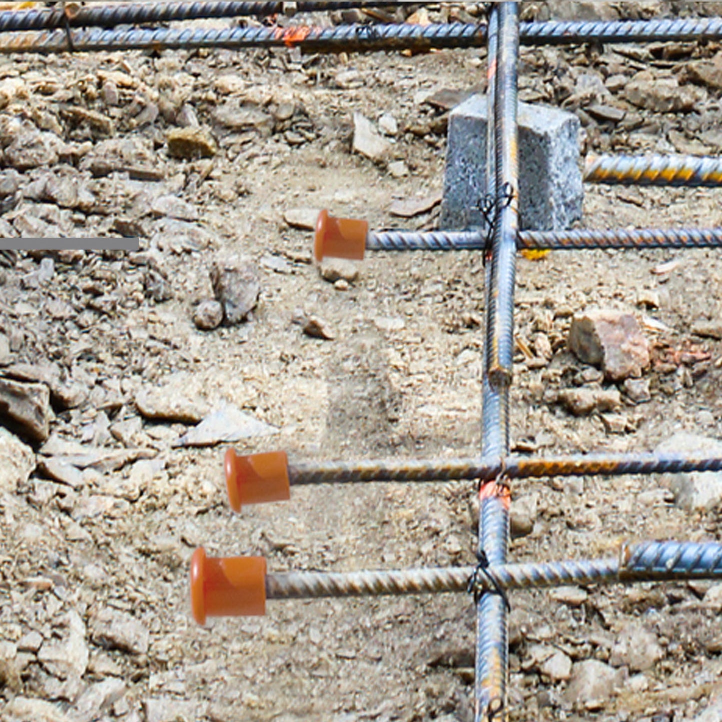 Tapa para varilla de refuerzo - Para varilla de refuerzo de 3/8" a 1" (200/caja)