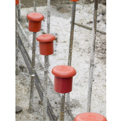 Tapa para varilla de refuerzo - Para varilla de refuerzo de 3/8" a 1" (200/caja)