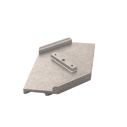 Wheelchair Ramp Groover - Left - 2-inch Groove - Walking (Bon 82-640)