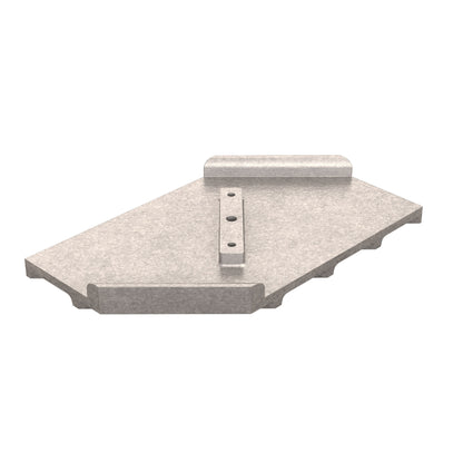 Wheelchair Ramp Groover - Left - 2-inch Groove - Walking (Bon 82-640)